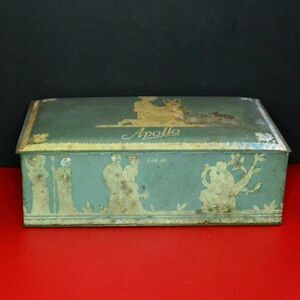 Early 20th Century Candy Tin FH Roberts Boston Mass National Can Co Apollo